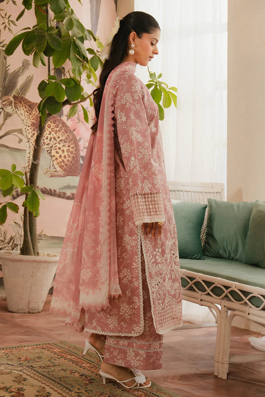 Ayzel | Armelia Printed Lawn 25 | Sylvie - Rang-e-Khaas