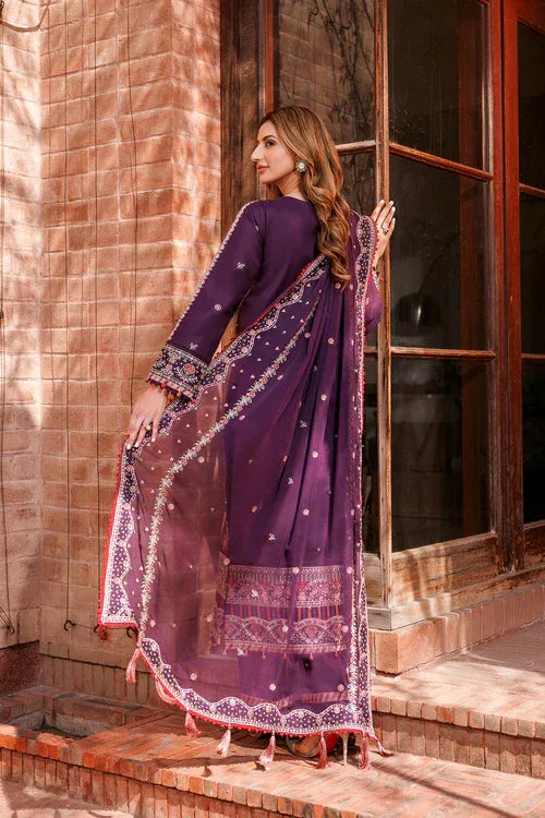 Farasha | Kaavish Lawn 24 | SHADOW BERRY - Rang-e-Khaas