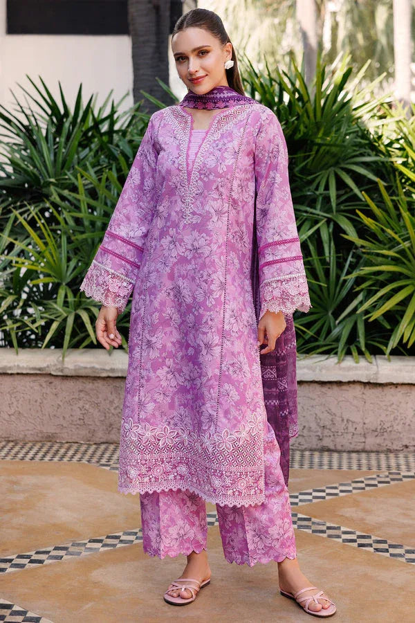 Farasha | Printed Essentials | Lavender Rush - Rang-e-Khaas