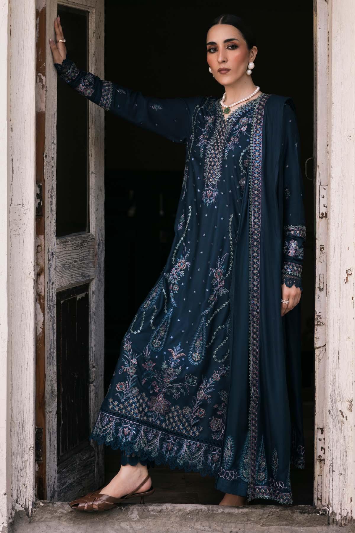 Nureh | Exclusive Winter 25 |   NE-175 - Rang-e-Khaas