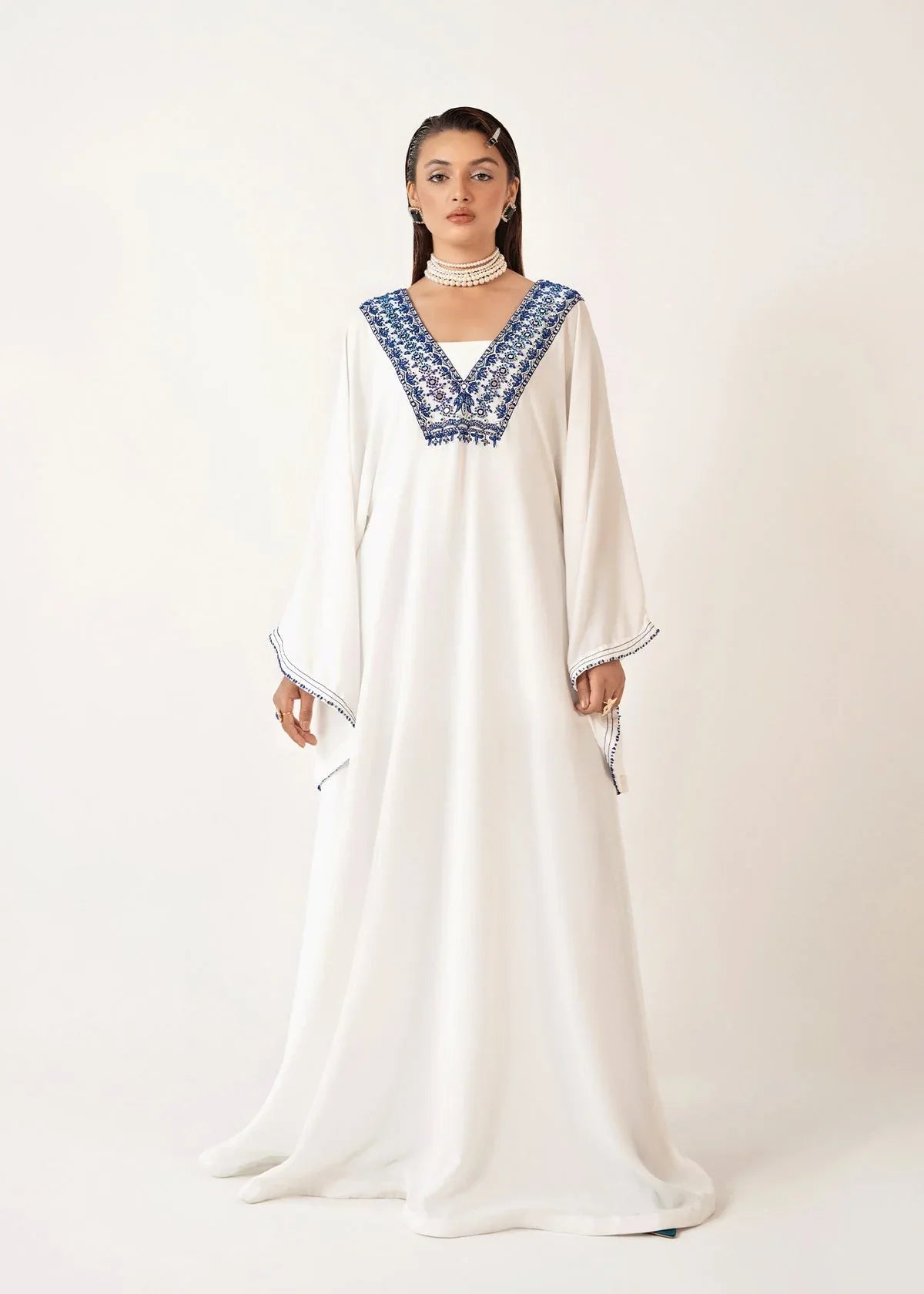 Dastoor | Euphoria Luxury Pret 24 | Marshmallow - Rang-e-Khaas