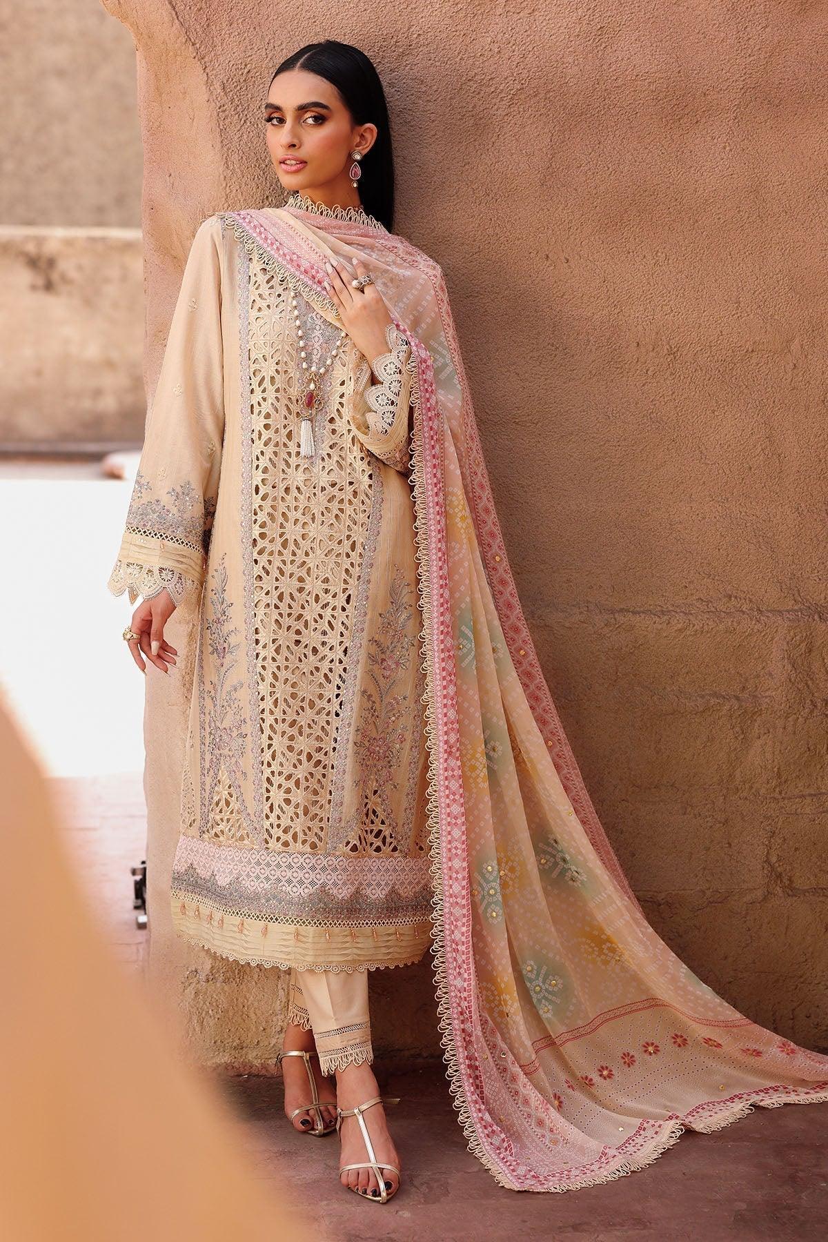 Nureh | Bazaar Lawn | NE-159 - Rang-e-Khaas