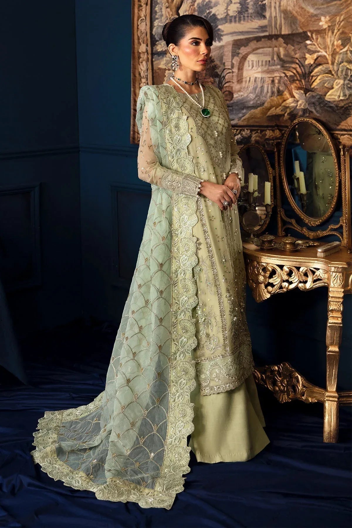 Nureh | Elanora Formal 24 | NEL-50-Meadow - Rang-e-Khaas