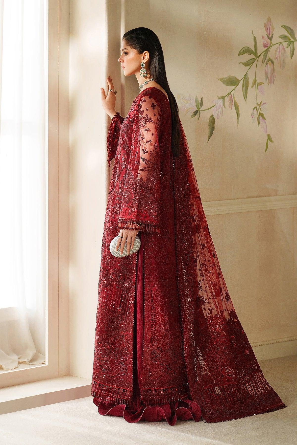 EMBROIDERED NET CH14-01 STITCHED