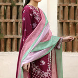 Farasha | Summer weaves| Satin Ruby
