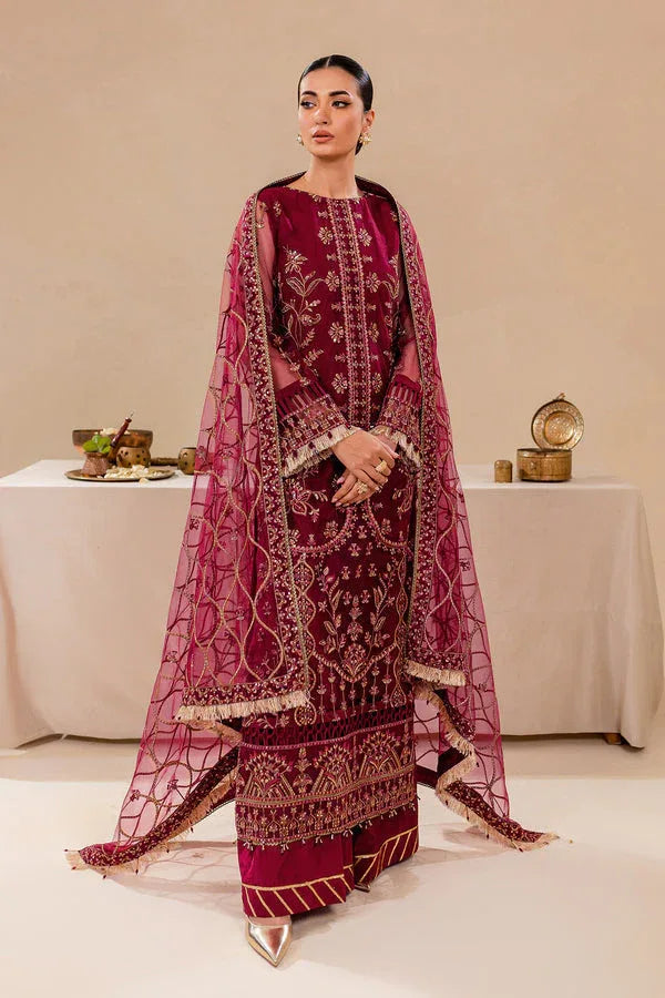 Farasha | Lumiere Formals |ROUGE PINK - Rang-e-Khaas