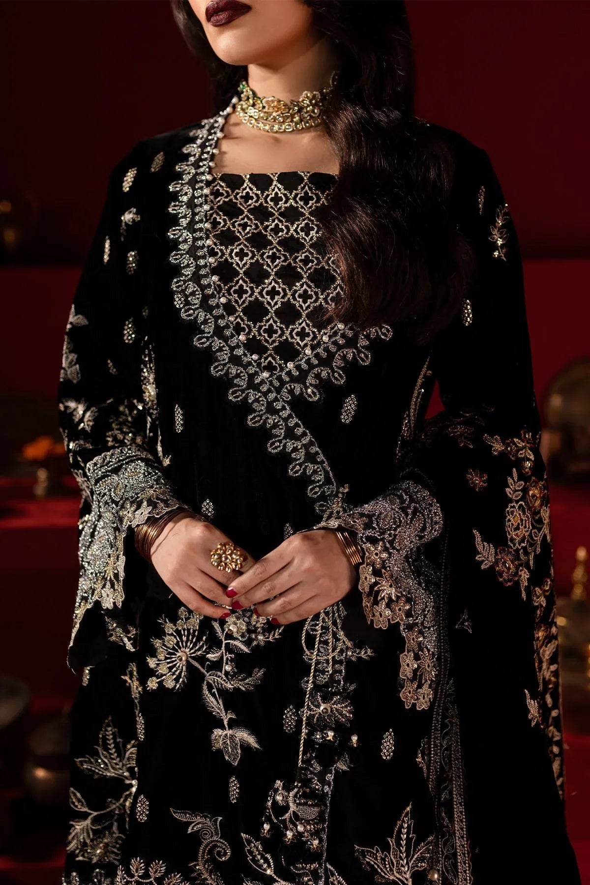 Nureh | Maya Velvet | NW-92 - Rang-e-Khaas