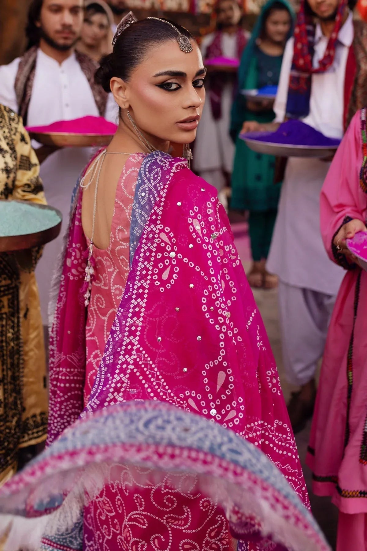 Nureh | Bazaar Lawn | NS-131 - Rang-e-Khaas