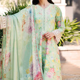 Farasha | Printed Essentials | Mint Dew