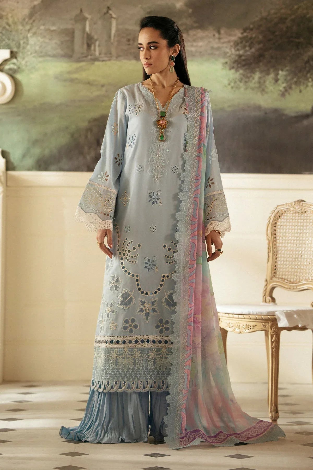 Nureh | Maya Lawn | NS-145 - Rang-e-Khaas