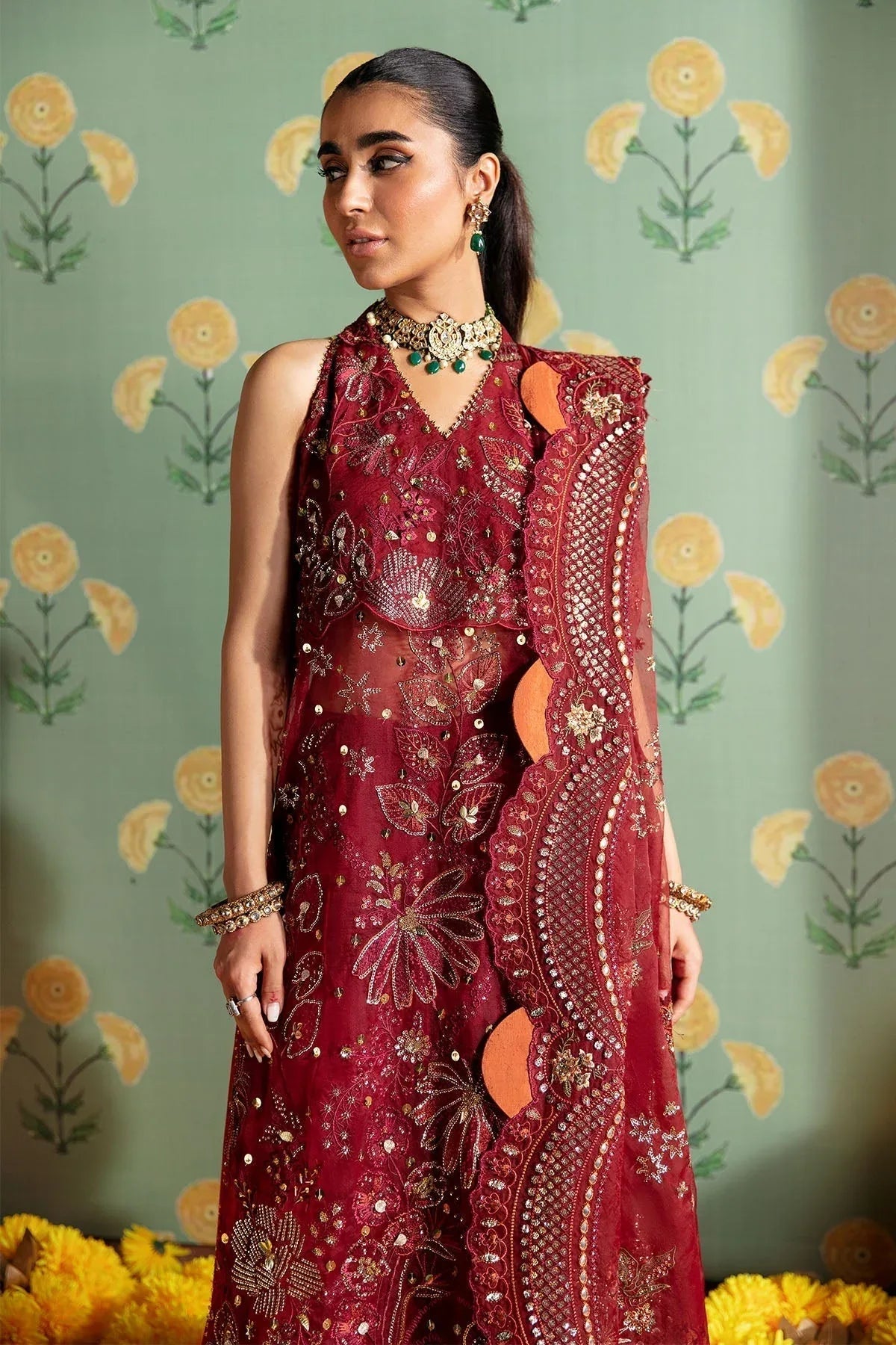 Nureh | Jhoomro Wedding Formals | NL-53 - MAHRO - Rang-e-Khaas