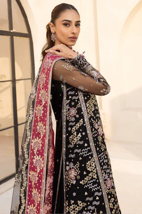 Farasha | Lu Zella Premium Formals 25 | Stardust Noir - Rang-e-Khaas