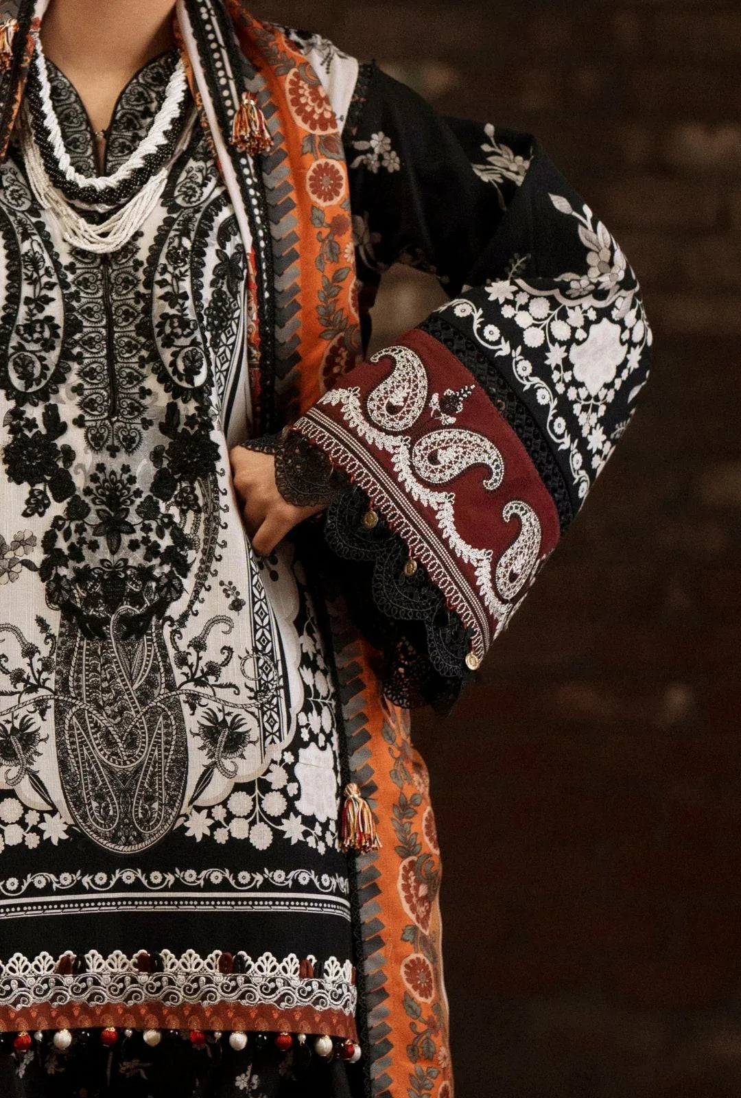 AJR Couture | Sard Sham | Makhmal - Rang-e-Khaas