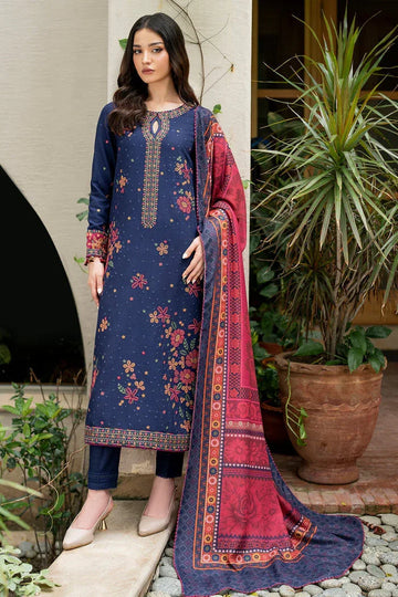 Jazmin | Winter Edition 24 | KHADDAR UW-0051 - Rang-e-Khaas