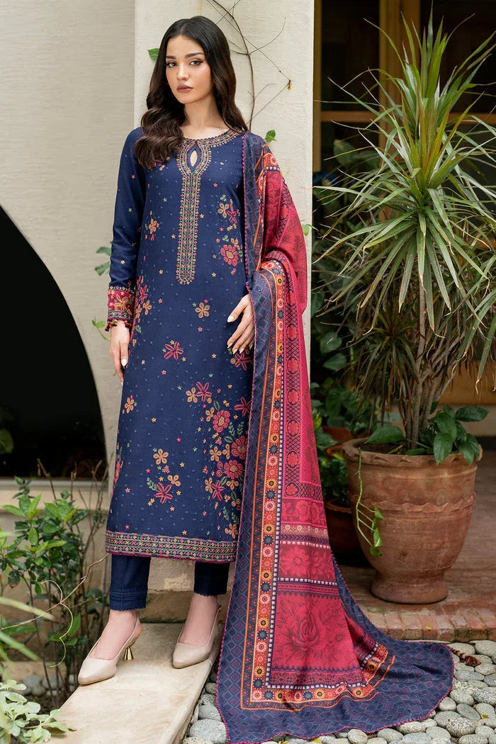 Jazmin | Winter Edition 24 | KHADDAR UW-0051 - Rang-e-Khaas