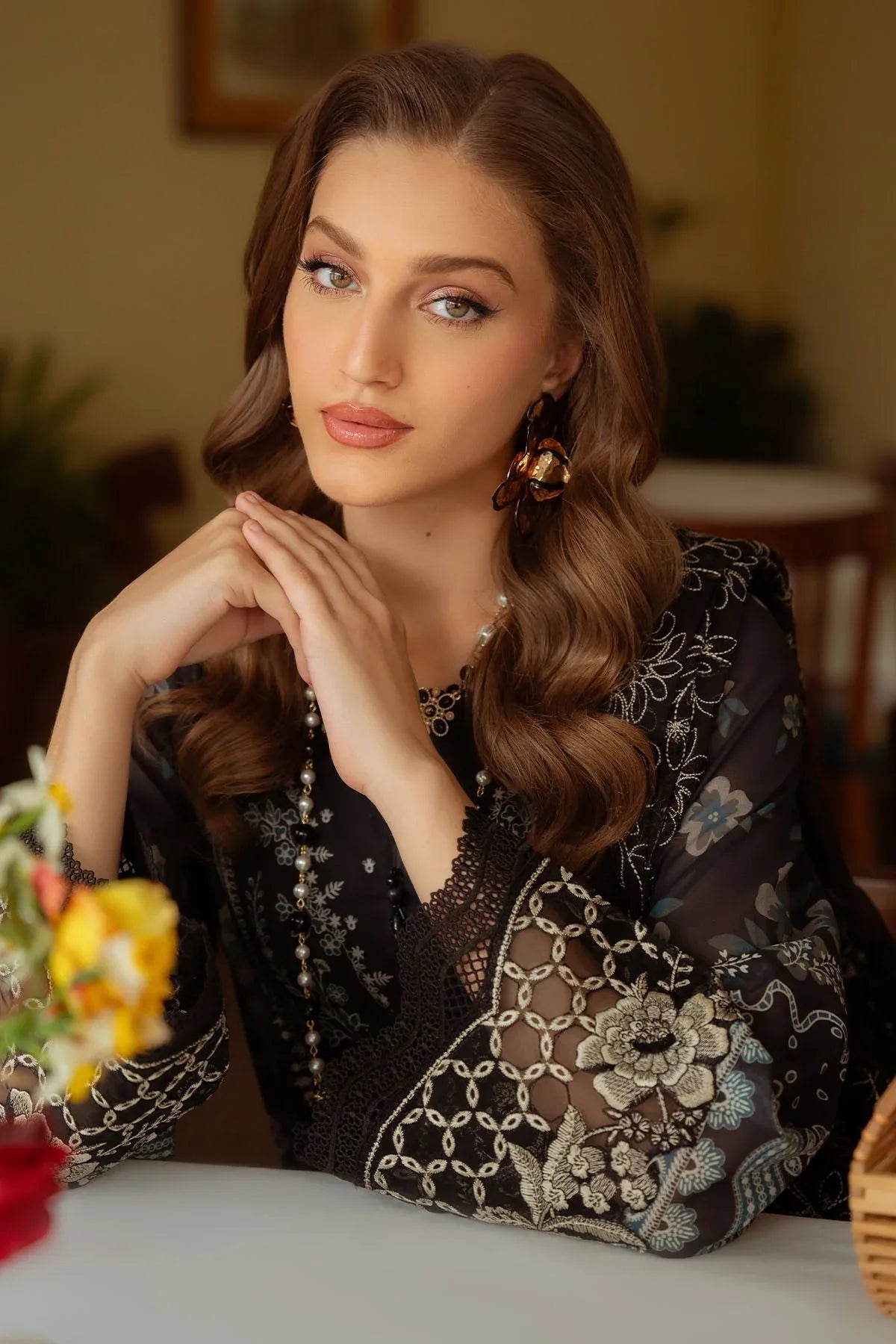 Nureh | Maya Swiss Lawn | NS-151 - Rang-e-Khaas