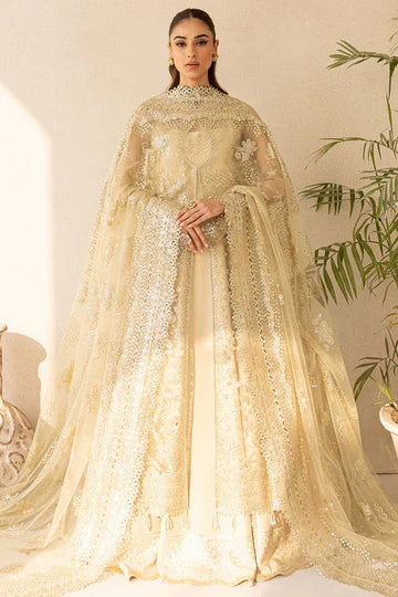 Farasha | Lu Zella Premium Formals 25 | Golden Aura - Rang-e-Khaas