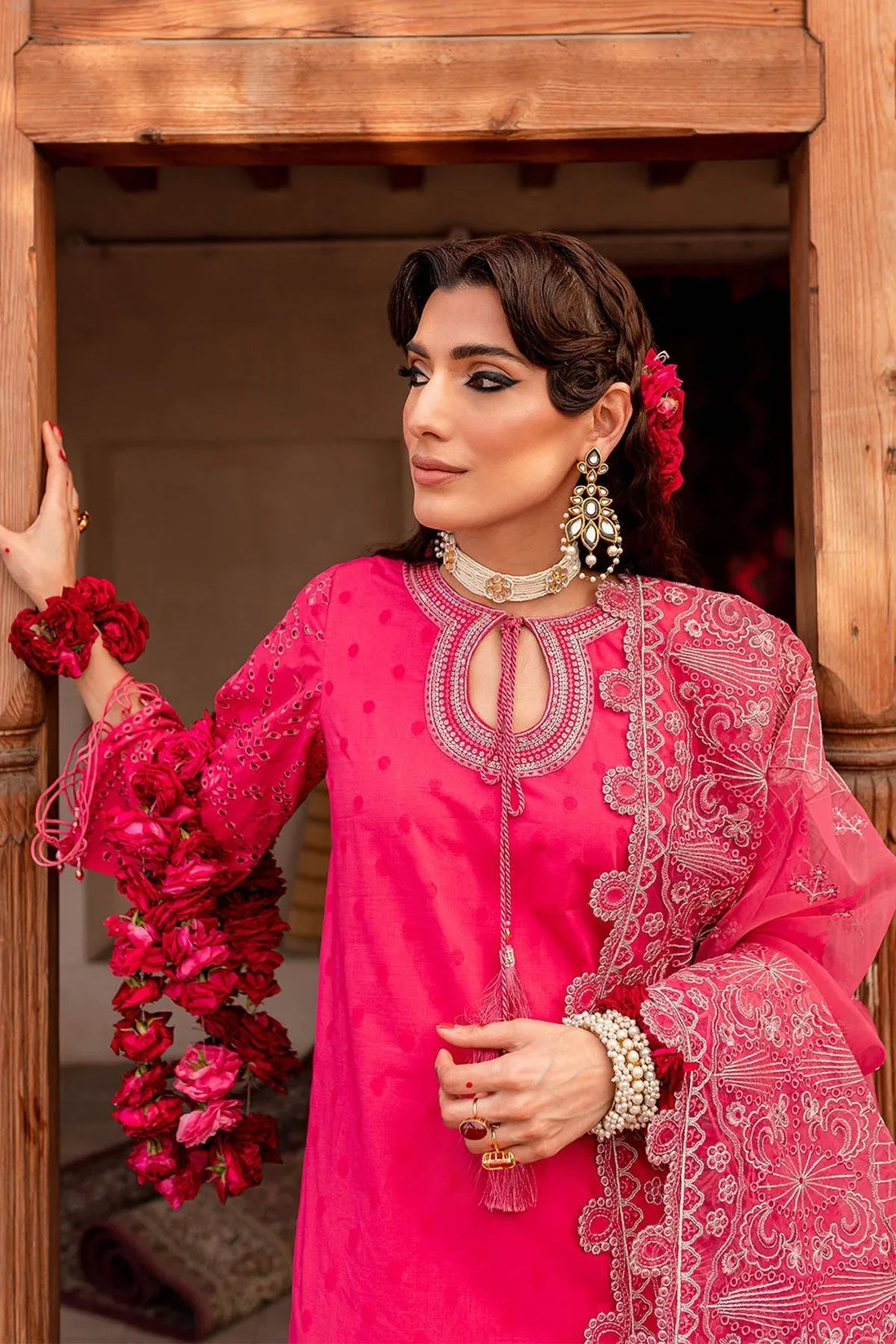 Nureh | Lawn Jacquard | NS-73 - Rang-e-Khaas