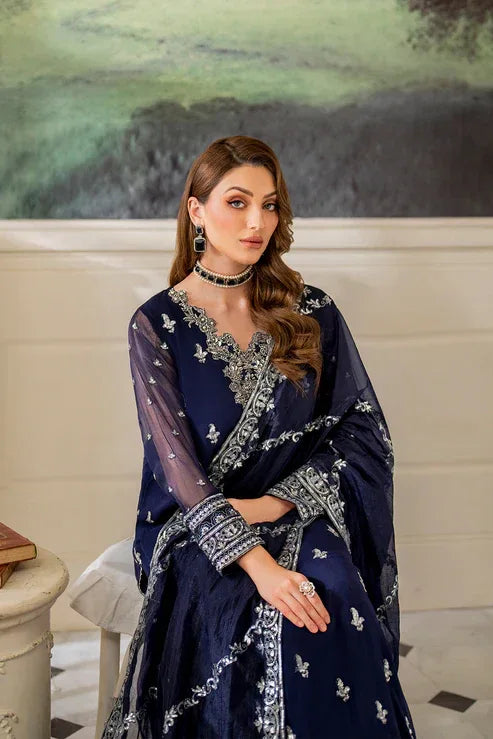 Declare | Chiffon Luxe | LUNE LFP-1110 - Rang-e-Khaas