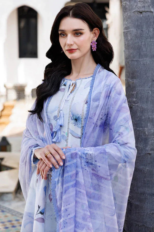 Farasha | Printed Essentials | Sky Breeze - Rang-e-Khaas