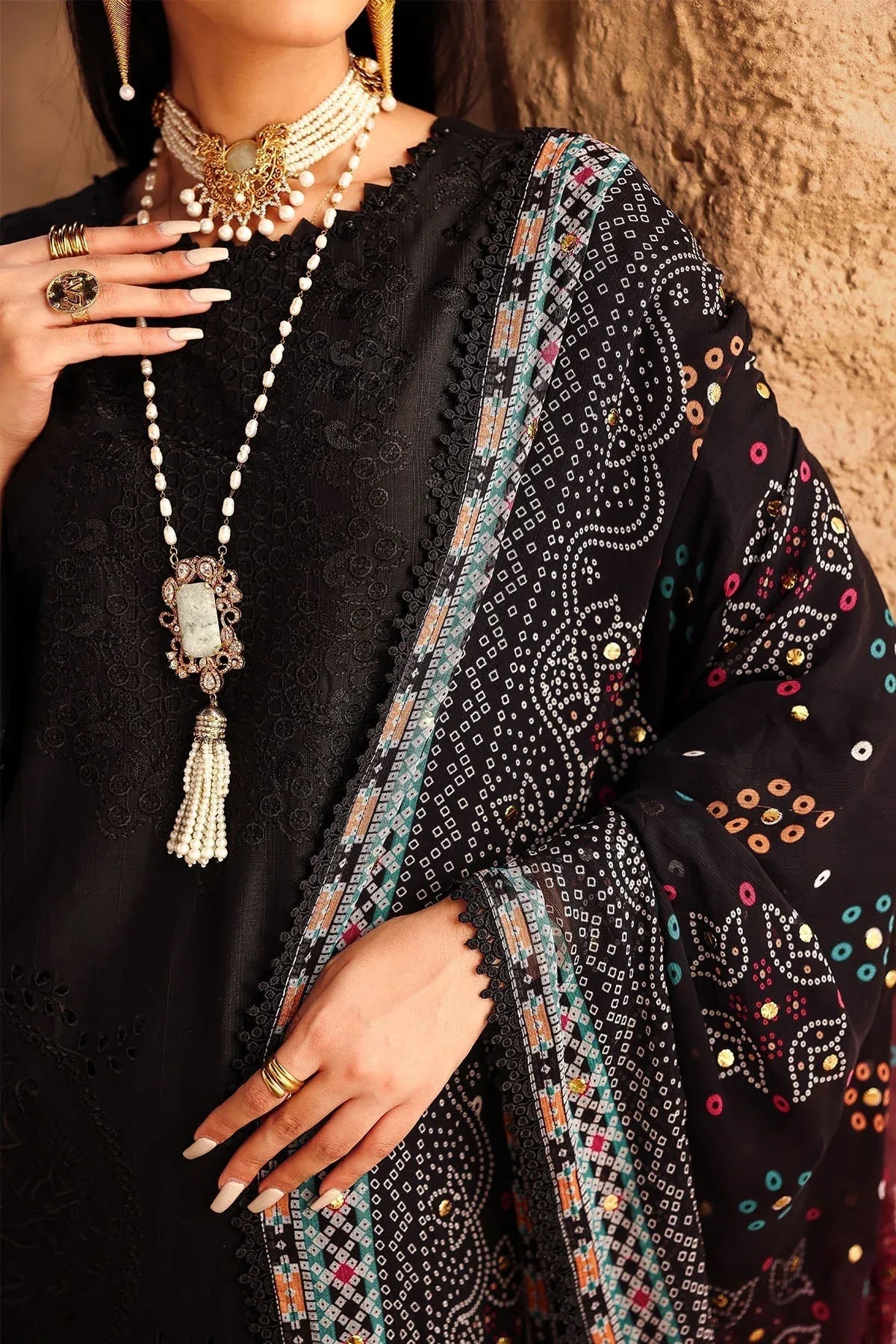 Nureh | Bazaar Lawn | NE-162 - Rang-e-Khaas