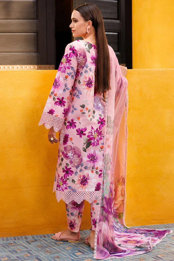 Farasha | Printed Essentials | Blooming Blush - Rang-e-Khaas