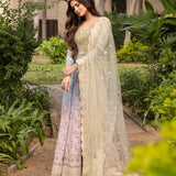 Faiza Saqlain | Zinnia Lawn 25 | Freesia