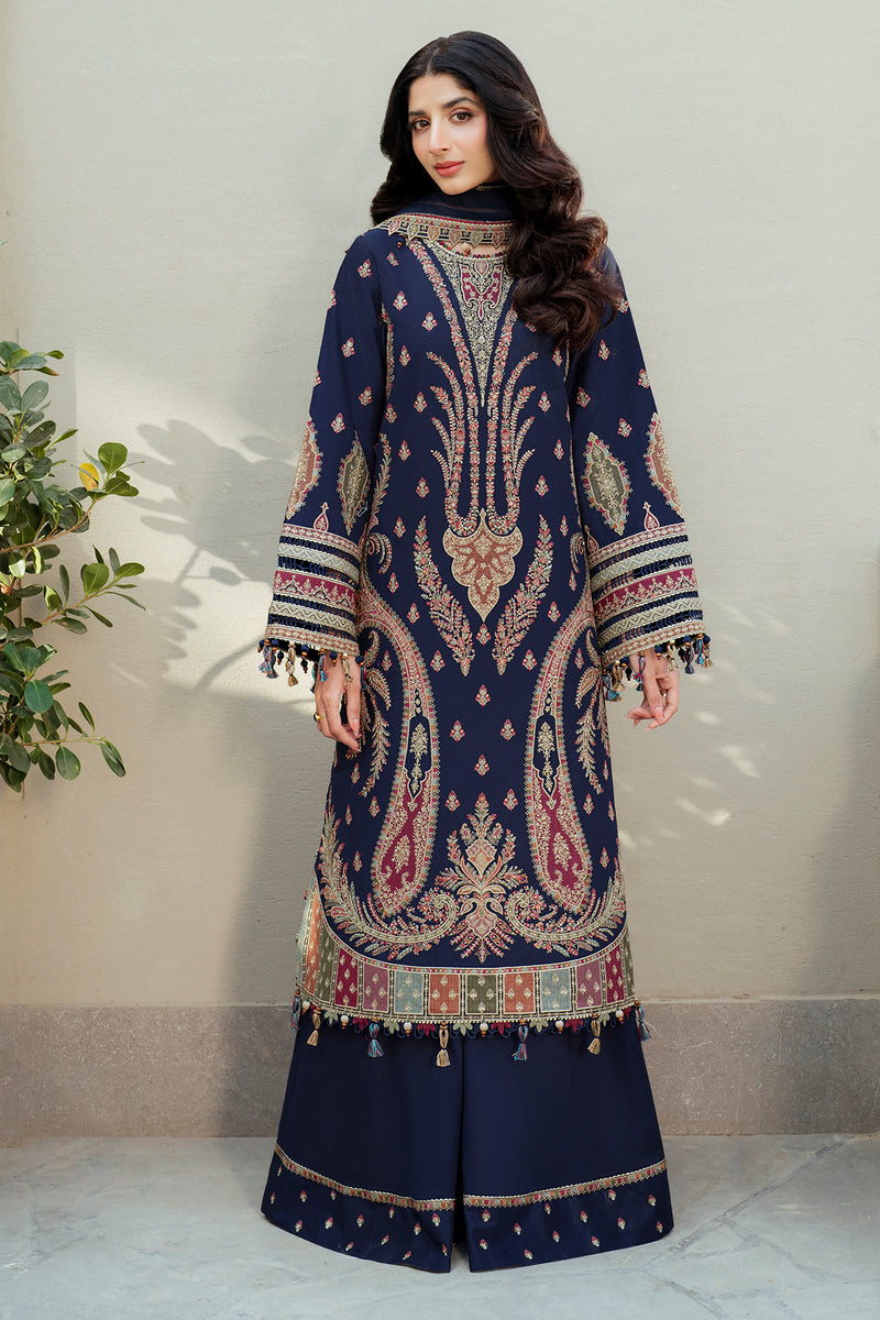 Jazmin | Shahkaar Luxury Lawn 25 | SL25-D8 - Rang-e-Khaas