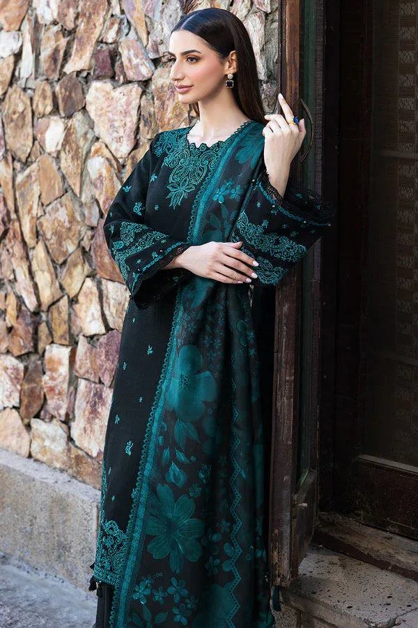 Farasha | Eminence Khaddar 25 | Sepia - Rang-e-Khaas