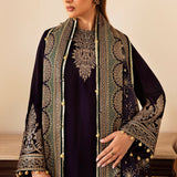 JAZMIN__Embroidered Velvet Formal VF-2030