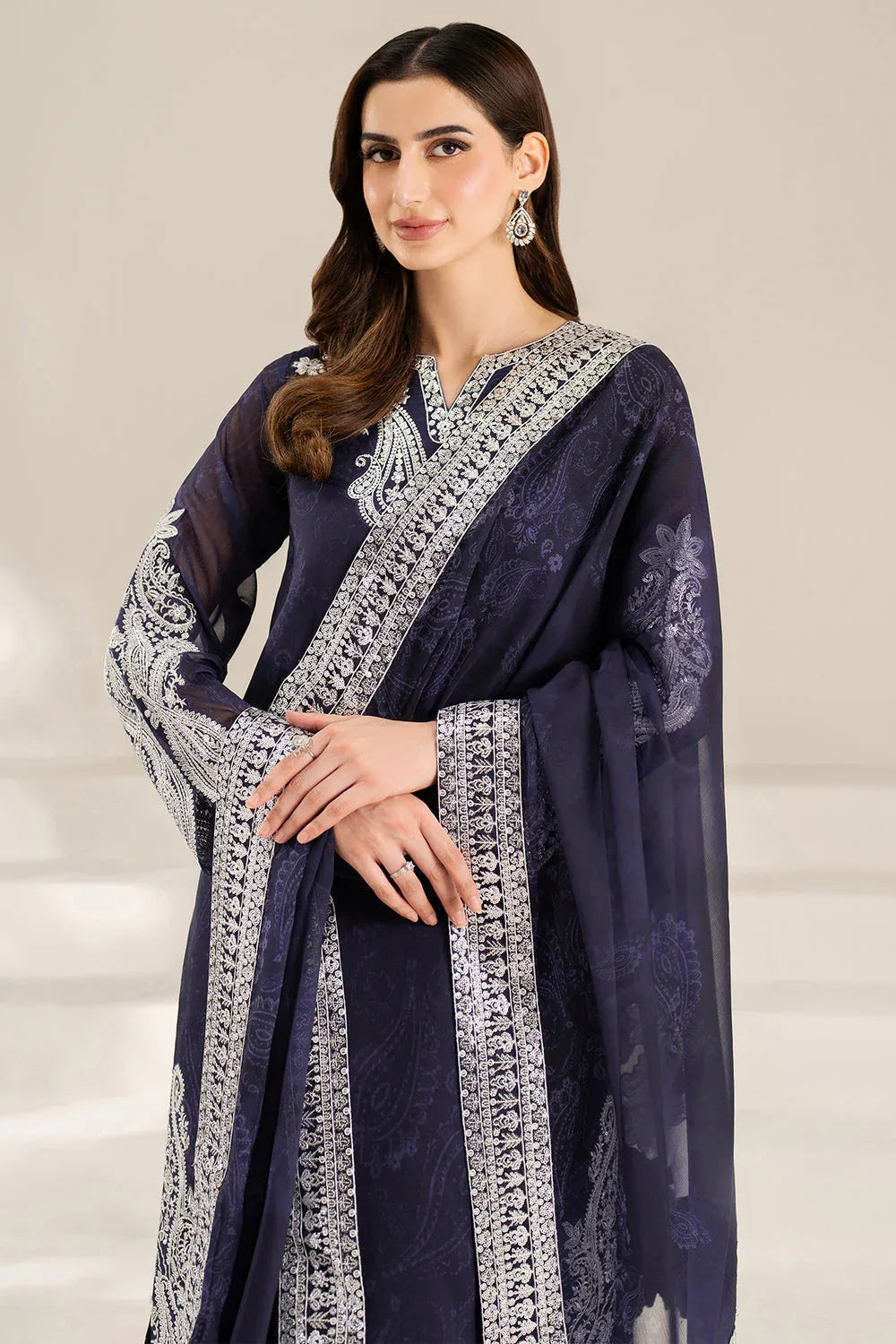 Farasha | Fiorella Formals | Blue Dazzle - Rang-e-Khaas