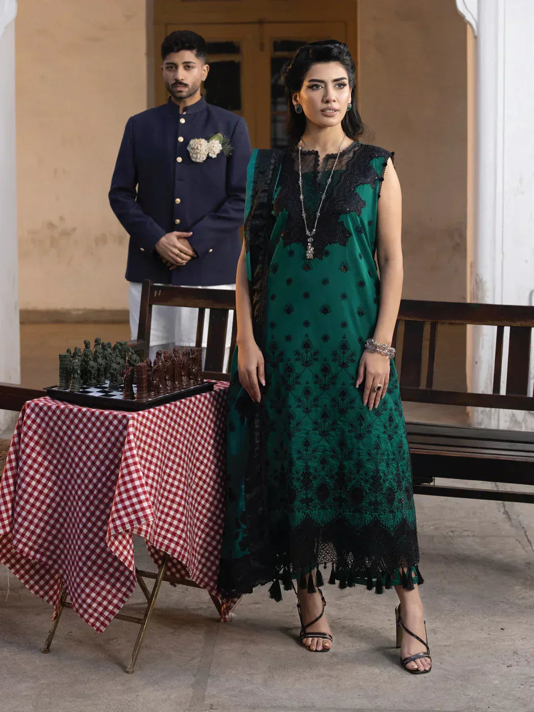 Faiza Faisal | Maya Luxury Lawn | Jaana - Rang-e-Khaas
