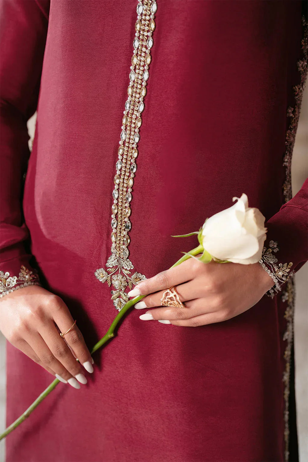 Ajr Couture | Symphony Luxe Festive 25 | Rebel Rose - Rang-e-Khaas