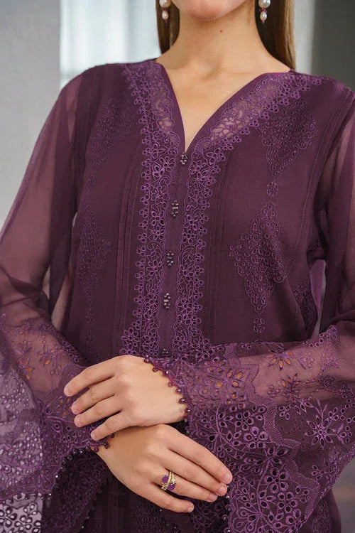 Baroque | Luxury Pret 24 | CHIFFON UF-519 - Rang-e-Khaas