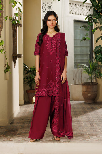 Iznik CC-97 Embroidered Chiffon