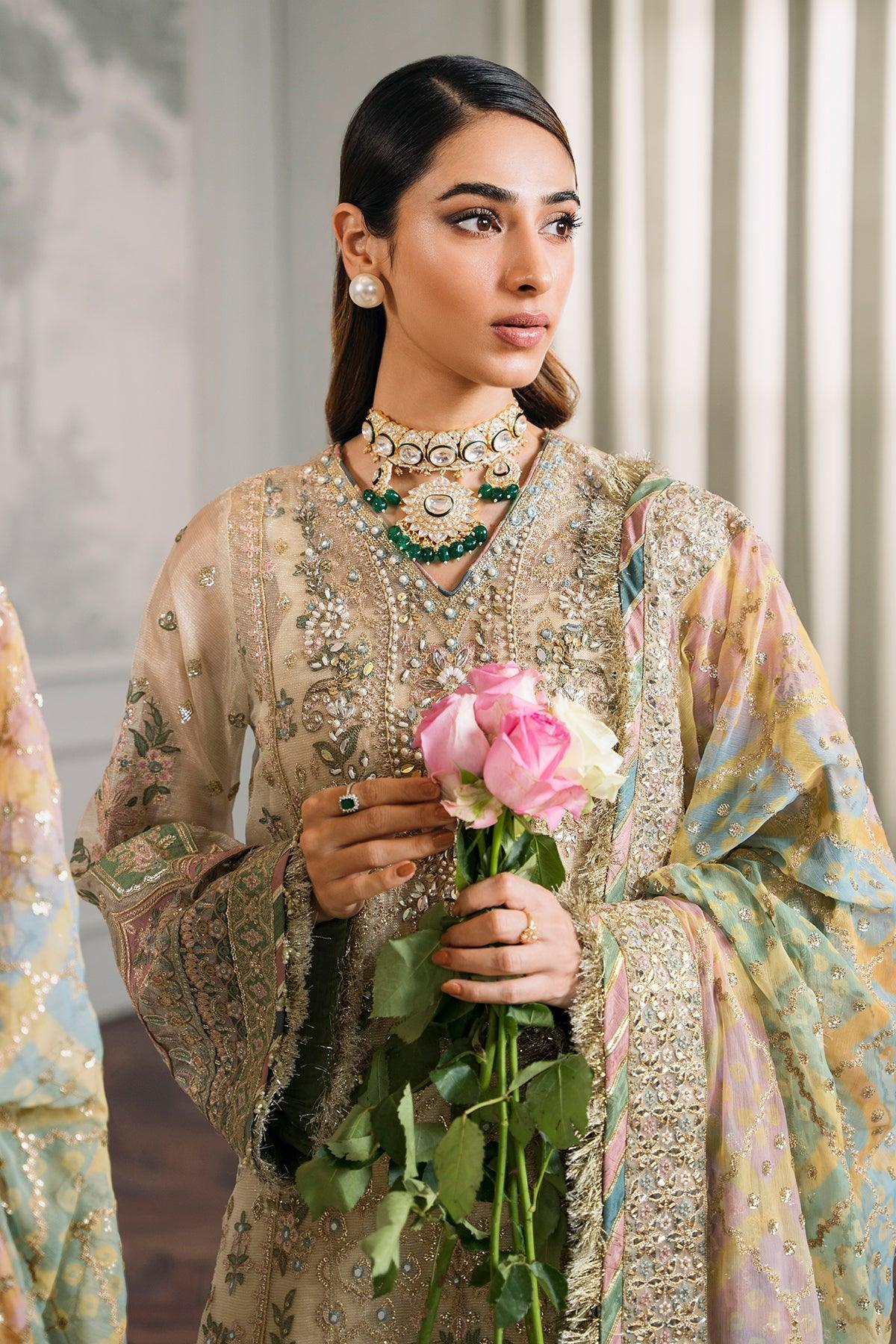 EMBROIDERED MASURI CH12-04 STITCHED