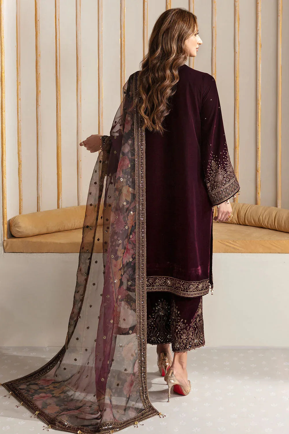Jazmin | Velvet Edit 24 |  Velvet Formal VF-2012 - Rang-e-Khaas