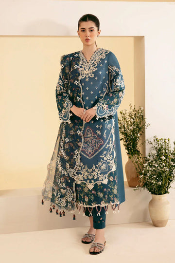 Qalamkar | Qlinekari Luxury Lawn | SQ-05 ELA - Rang-e-Khaas