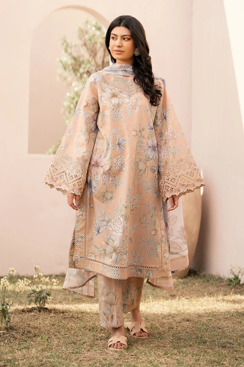 Baroque | Luxury Pret 24 | LAWN UF-597 - Rang-e-Khaas