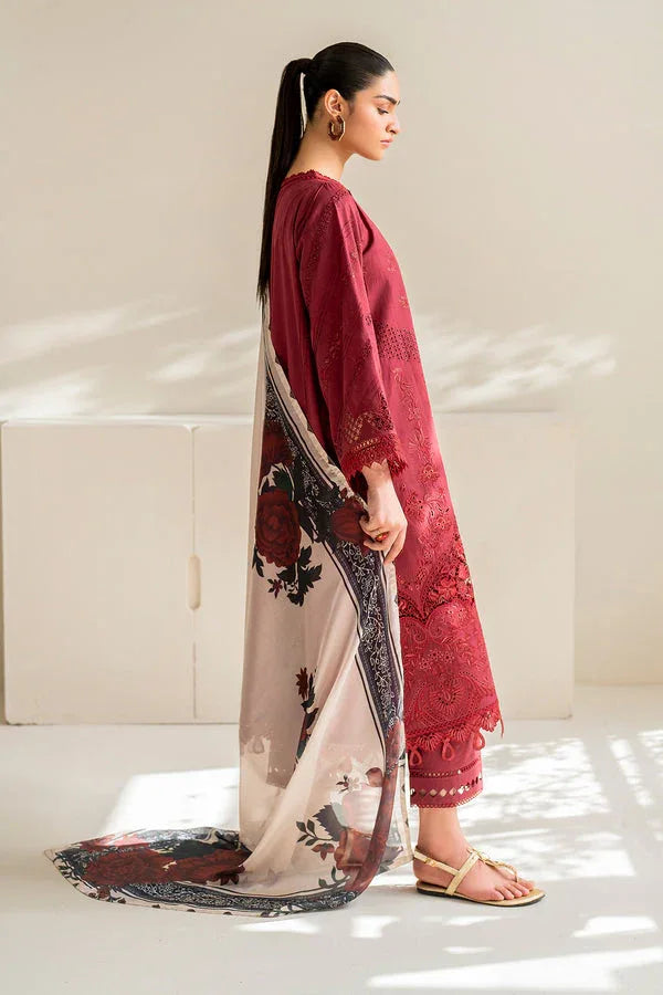 Baroque | Luxury Pret 24 | LAWN UF-676 - Rang-e-Khaas