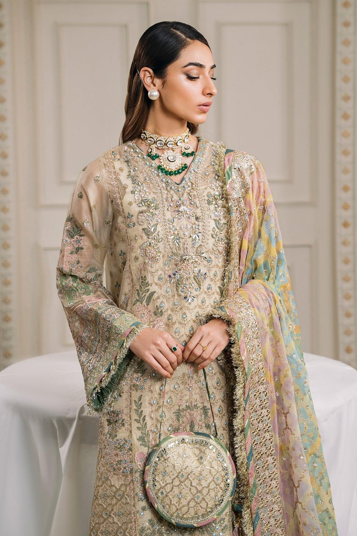 EMBROIDERED MASURI CH12-04 STITCHED