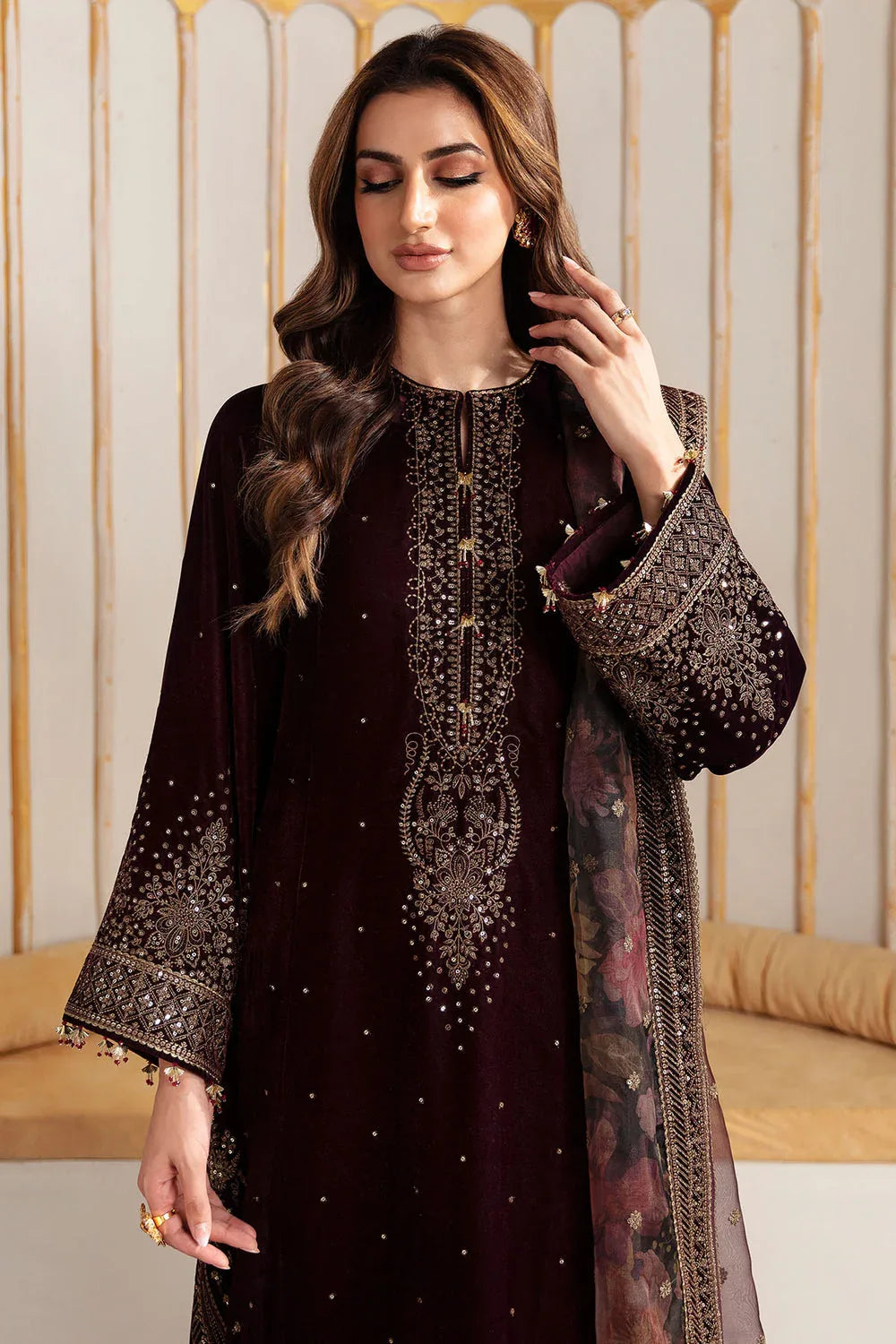 Jazmin | Velvet Edit 24 |  Velvet Formal VF-2012 - Rang-e-Khaas