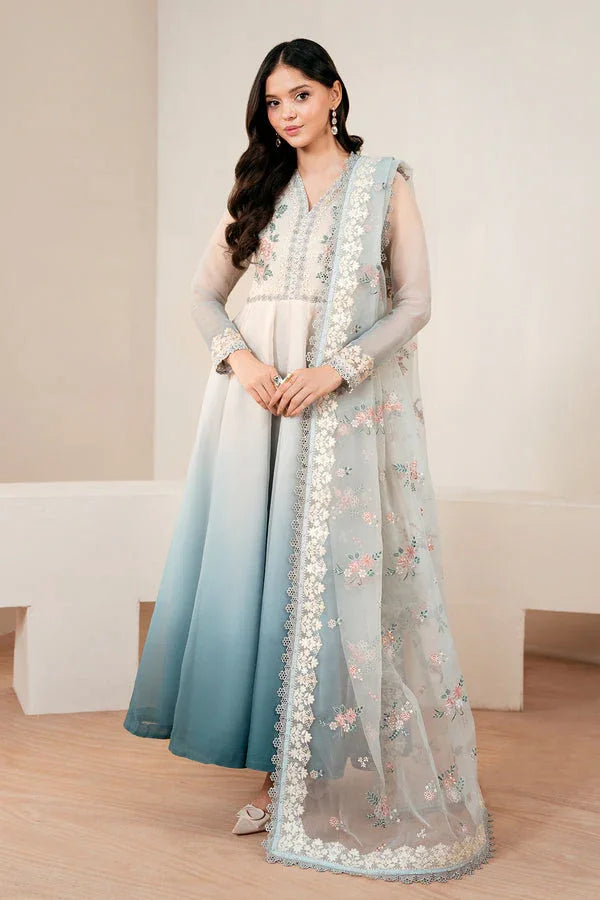 Baroque | Luxury Pret 25 | EMBROIDERED CHIFFON PR-1056 - Rang-e-Khaas