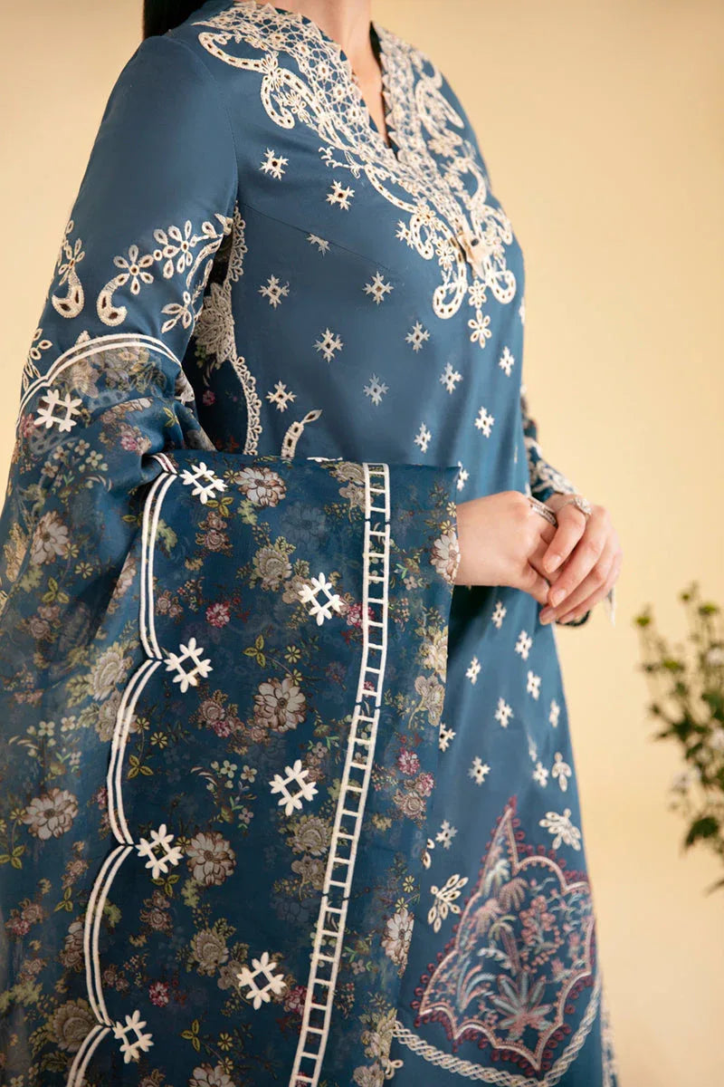 Qalamkar | Qlinekari Luxury Lawn | SQ-05 ELA - Rang-e-Khaas