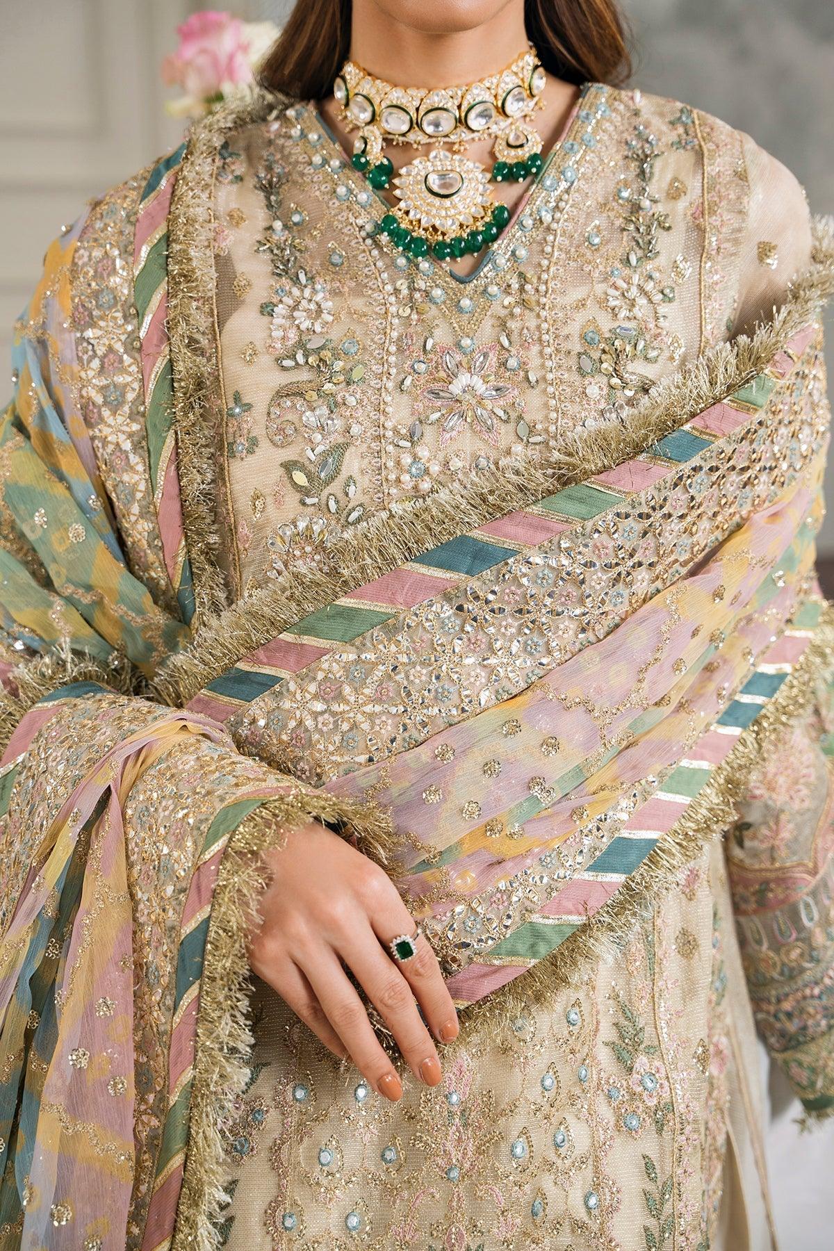 EMBROIDERED MASURI CH12-04 STITCHED