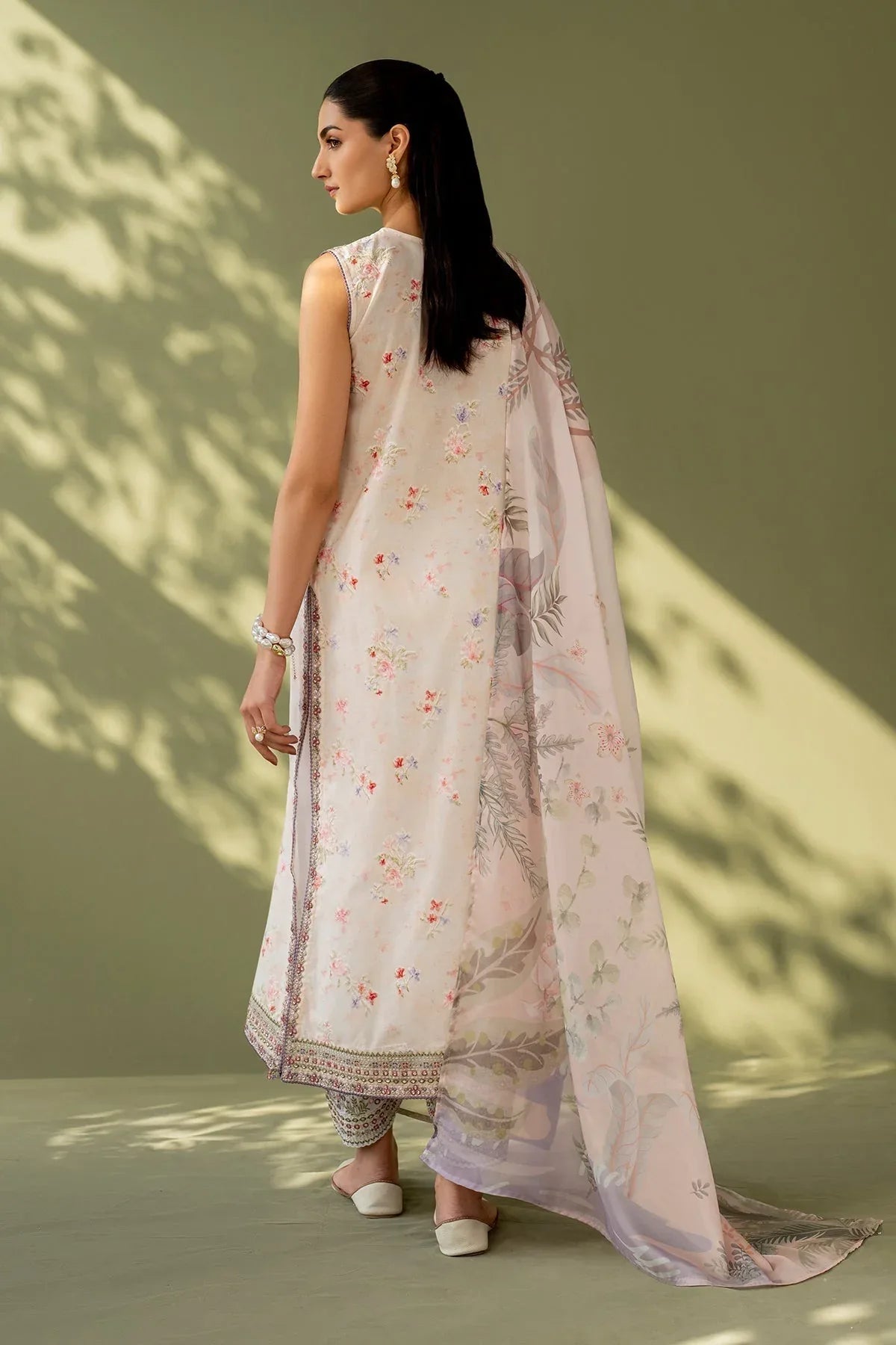 Baroque | Eid Printique | EMBROIDERED PRINTED LAWN UF-4169 - Rang-e-Khaas