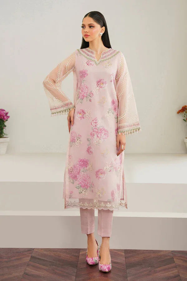 Baroque | Velvet Formals | ORGANZA UF-520 - Rang-e-Khaas