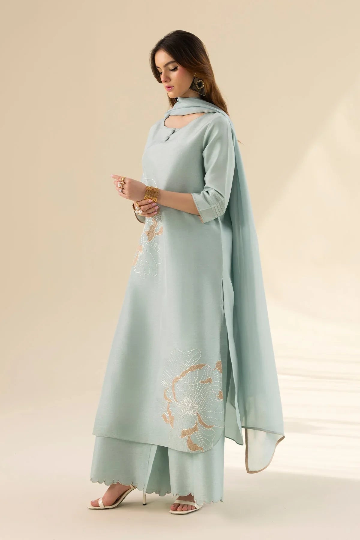 Erum Khan | Lillia Summer Edit | Aqua Breeze - Rang-e-Khaas
