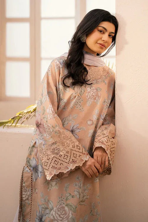 Baroque | Luxury Pret 24 | LAWN UF-597 - Rang-e-Khaas