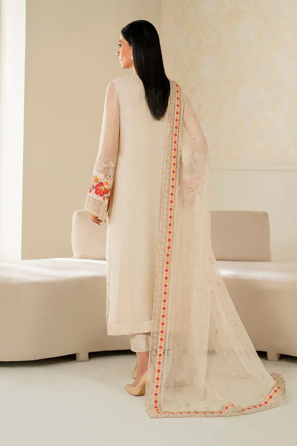 Baroque | Luxury Pret 25 | EMBROIDERED CHIFFON PR-1145 - Rang-e-Khaas